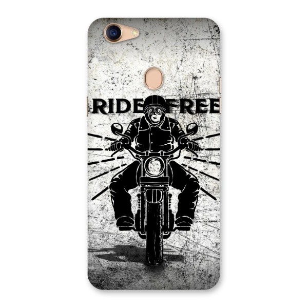 Ride Free Back Case for Oppo F5