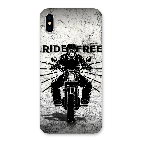 Ride Free Back Case for iPhone X