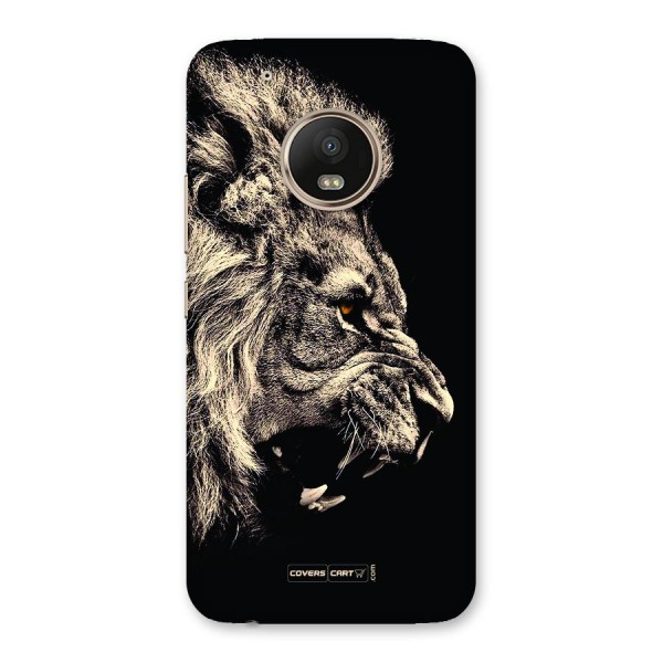 Roaring Lion Back Case for Moto G5 Plus