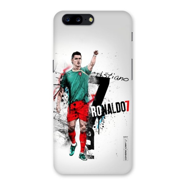 Ronaldo In Portugal Jersey Back Case for OnePlus 5