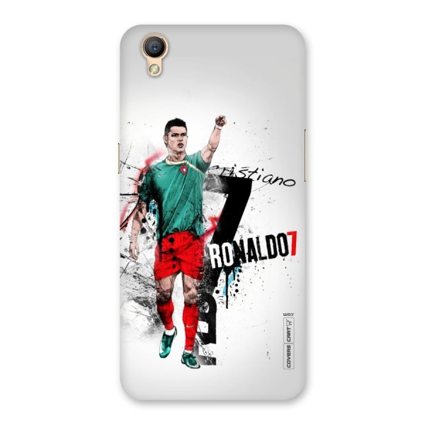 Ronaldo In Portugal Jersey Back Case for Oppo A37