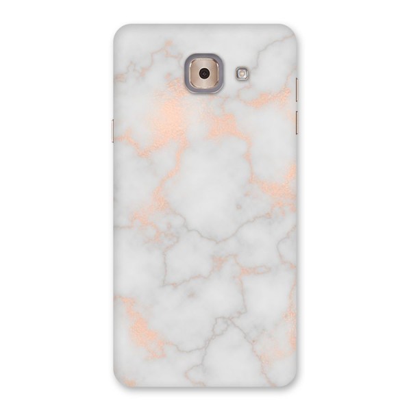 RoseGold Marble Back Case for Galaxy J7 Max