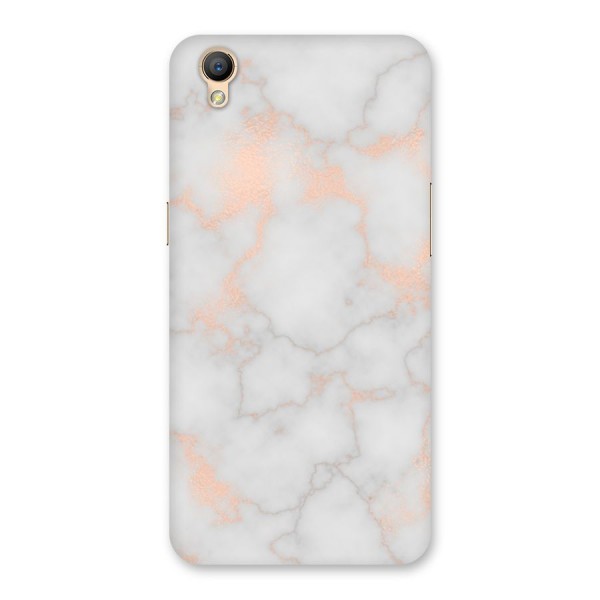 RoseGold Marble Back Case for Oppo A37