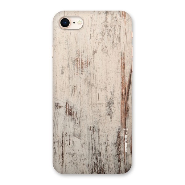 Rugged Wooden Texture Back Case for iPhone 8