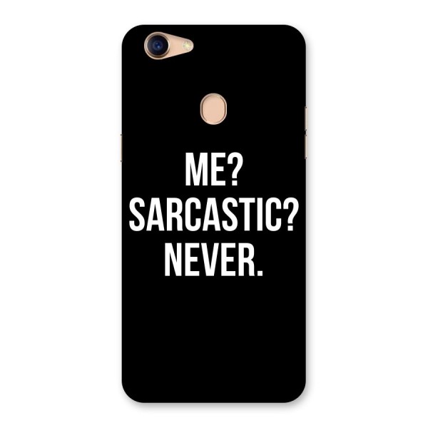 Sarcastic Quote Back Case for Oppo F5