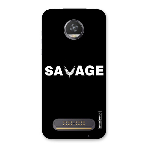 Savage Back Case for Moto Z2 Play