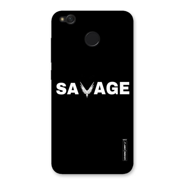 Savage Back Case for Redmi 4