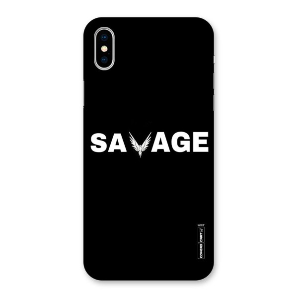 Savage Back Case for iPhone X