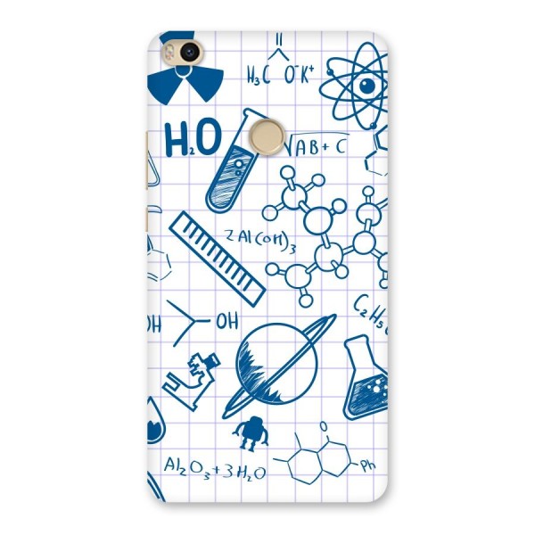 Science Notebook Back Case for Mi Max 2