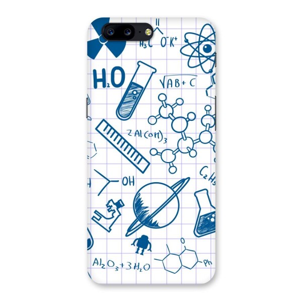 Science Notebook Back Case for OnePlus 5