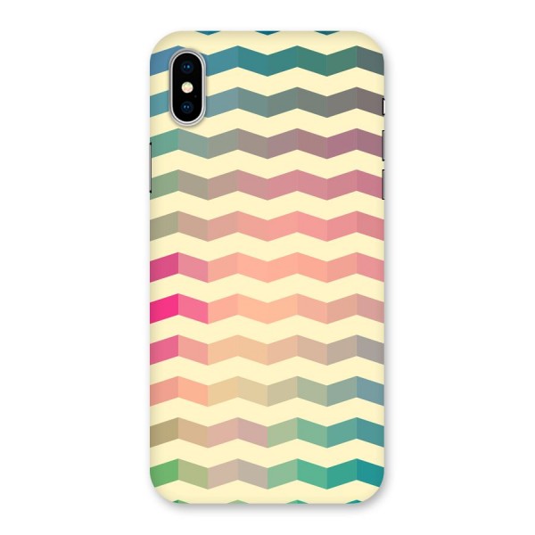 Seamless ZigZag Design Back Case for iPhone X