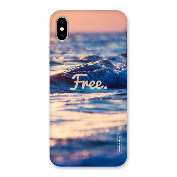 Set Yourself Free Back Case for iPhone X