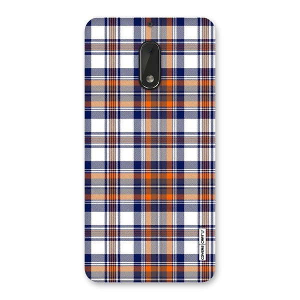 Shades Of Check Back Case for Nokia 6