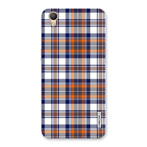 Shades Of Check Back Case for Oppo A37