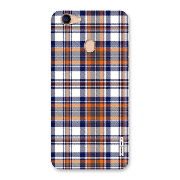 Shades Of Check Back Case for Oppo F5
