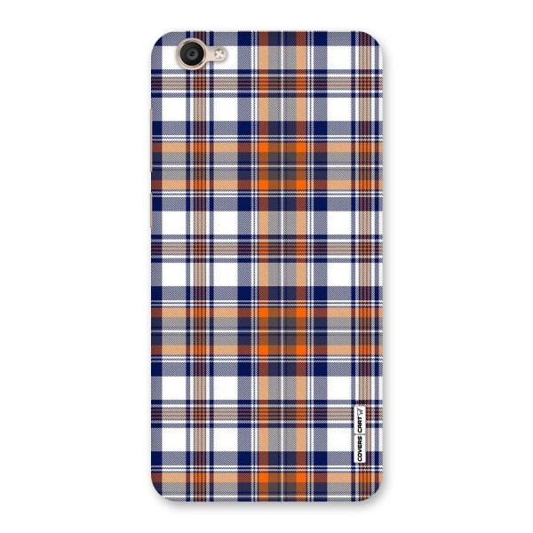 Shades Of Check Back Case for Vivo Y55L