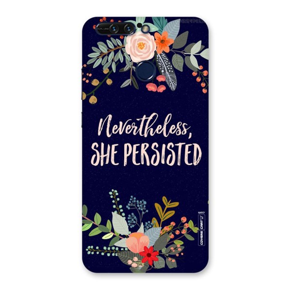 She Persisted Back Case for Honor 8 Pro