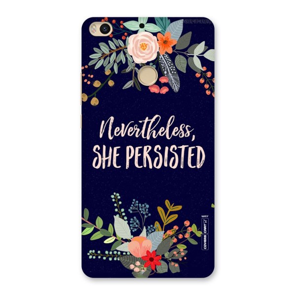 She Persisted Back Case for Mi Max 2