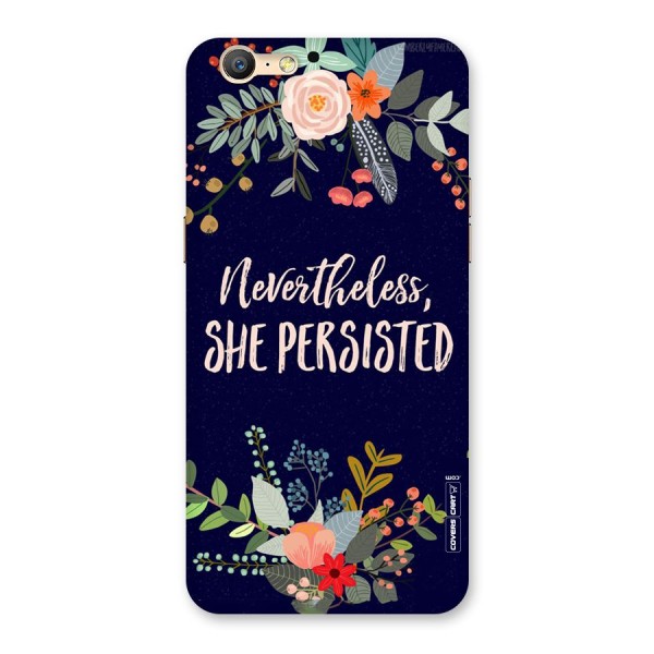 She Persisted Back Case for Oppo A57