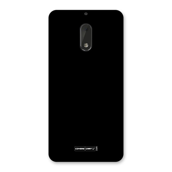 Simple Black Back Case for Nokia 6