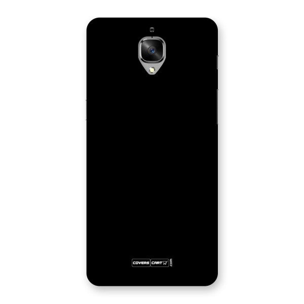 Simple Black Back Case for OnePlus 3T
