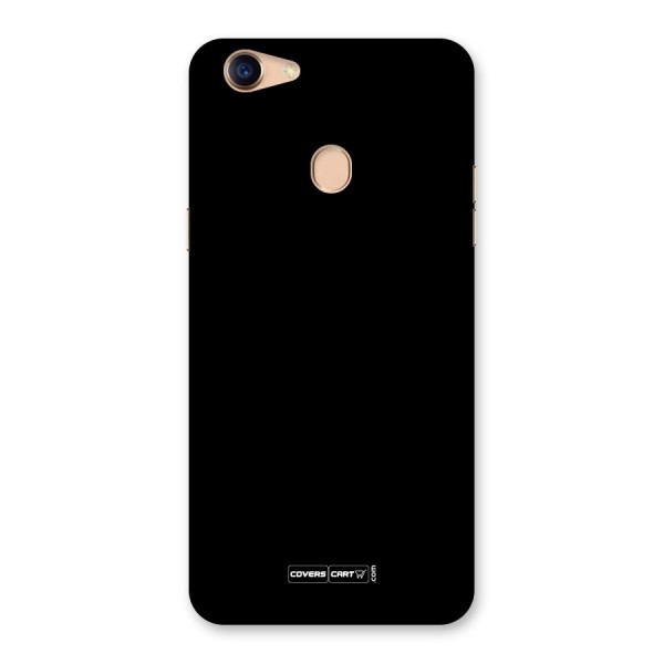 Simple Black Back Case for Oppo F5