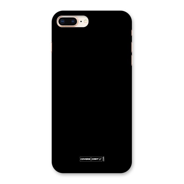 Simple Black Back Case for iPhone 8 Plus