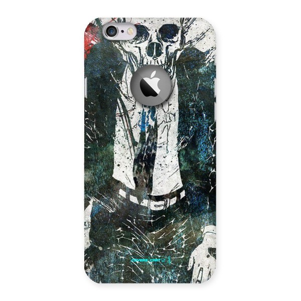 Skeleton in a Suit Back Case for iPhone 6 Logo Cut