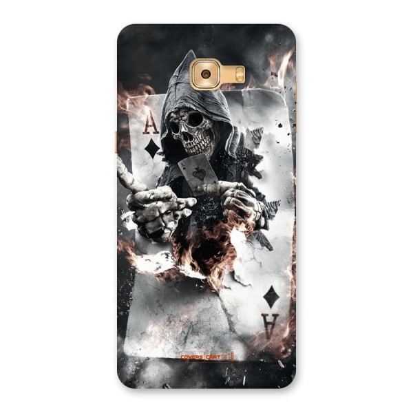 Skull with an Ace Back Case for Galaxy C9 Pro