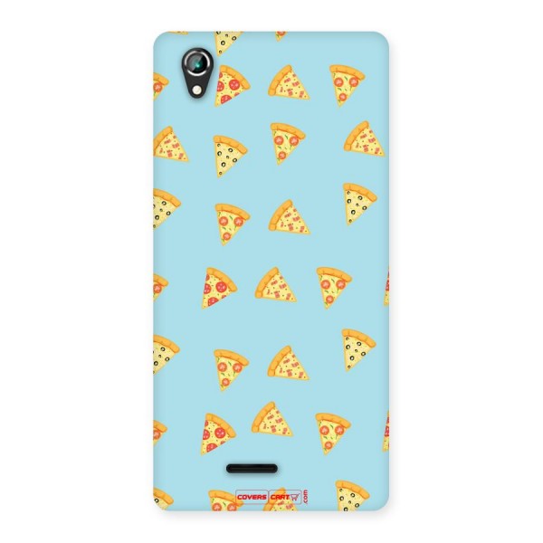Cute Slices of Pizza Back Case for Lava Iris 800