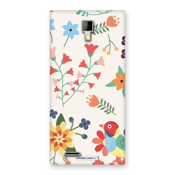 Spring Flowers Back Case for Canvas Xpress