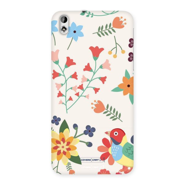 Spring Flowers Back Case for HTC Desire 816s