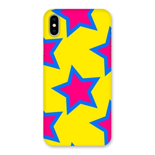 Star Pattern Back Case for iPhone X