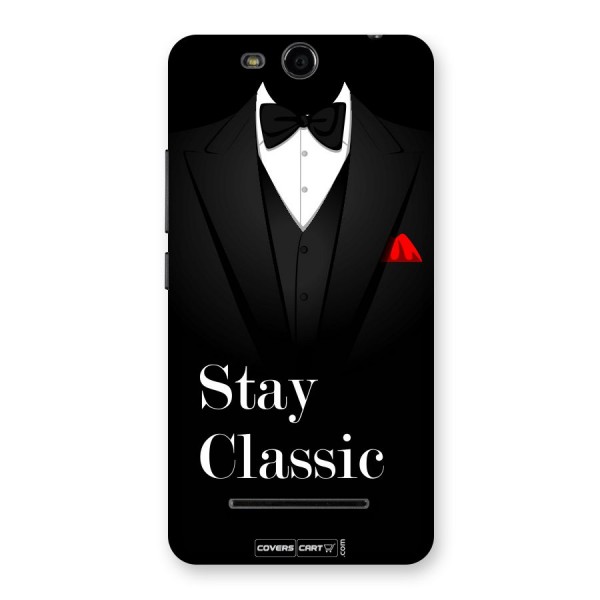 Stay Classic Back Case for Canvas Juice 3