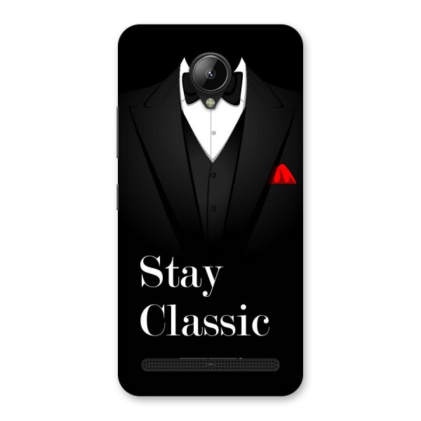 Stay Classic Back Case for Lenovo C2