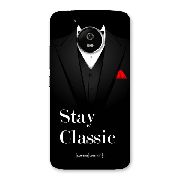 Stay Classic Back Case for Moto G5