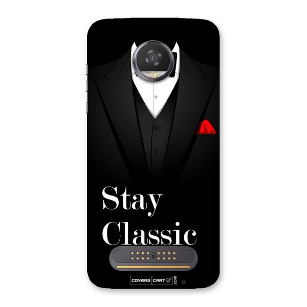 Stay Classic Back Case for Moto Z2 Play