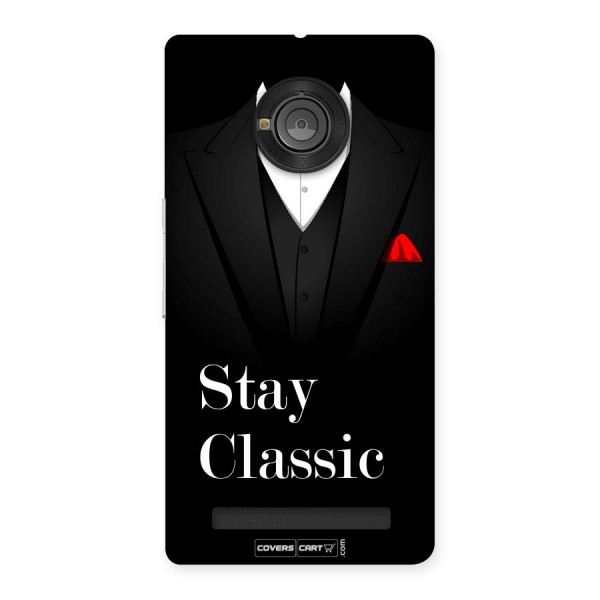 Stay Classic Back Case for YU Yunique