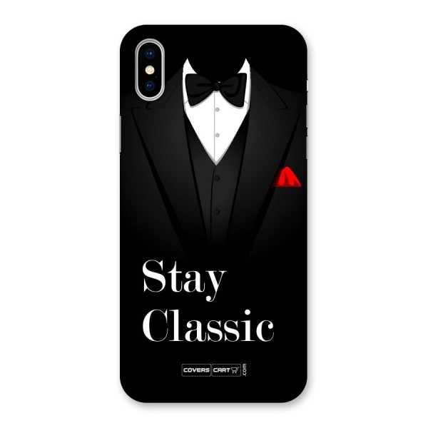 Stay Classic Back Case for iPhone X