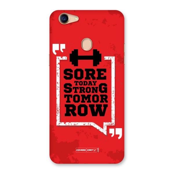 Stay Strong Back Case for Oppo F5