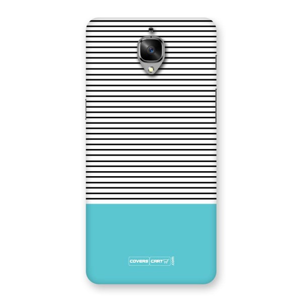 Deep Sky Blue Stripes Back Case for OnePlus 3