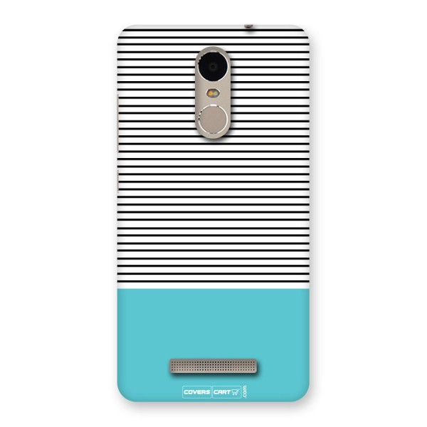 Deep Sky Blue Stripes Back Case for Xiaomi Redmi Note 3