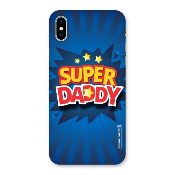 Super Daddy Back Case for iPhone X