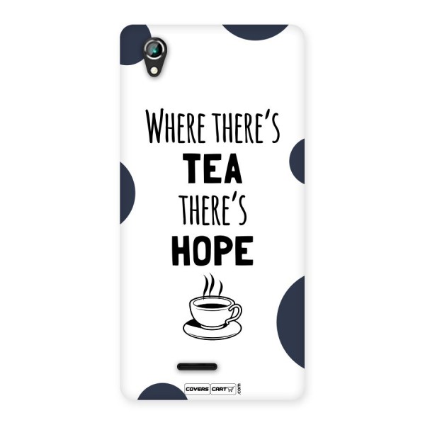Tea Hope Back Case for Lava Iris 800
