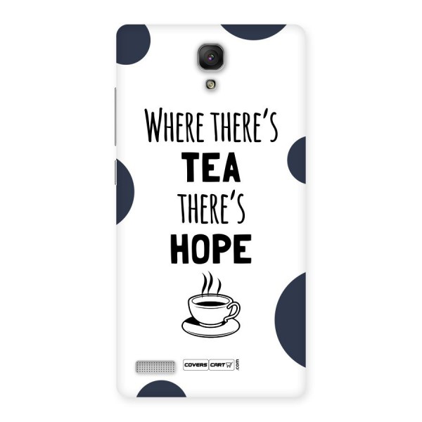 Tea Hope Back Case for Redmi Note Prime