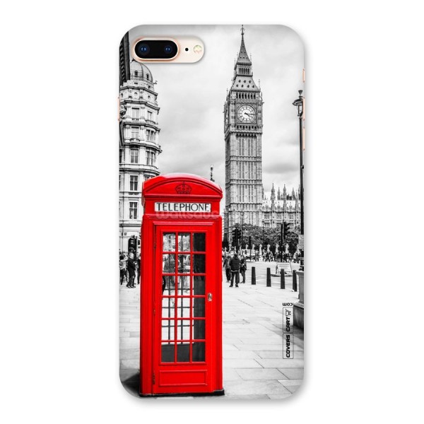 Telephone Booth Back Case for iPhone 8 Plus