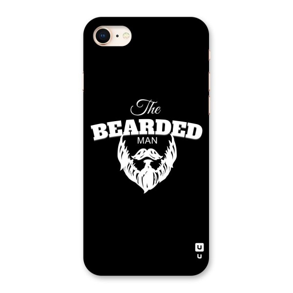 The Bearded Man Back Case for iPhone 8