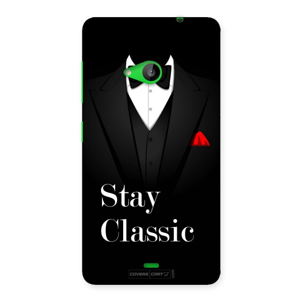 Stay Classic Back Case for Lumia 535