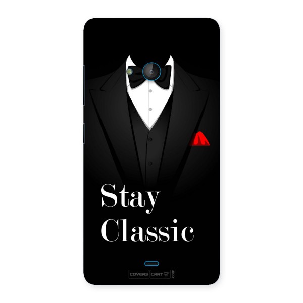 Stay Classic Back Case for Lumia 540
