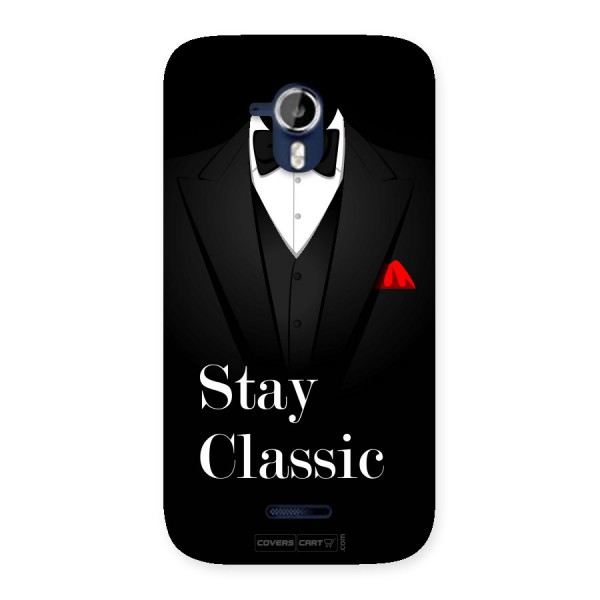 Stay Classic Back Case for Micromax A117 Canvas Magnus